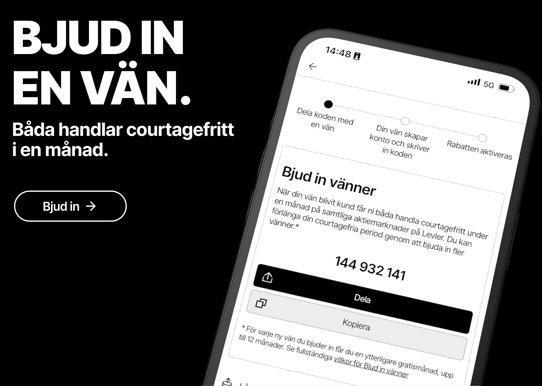 Bjud in en vän mock